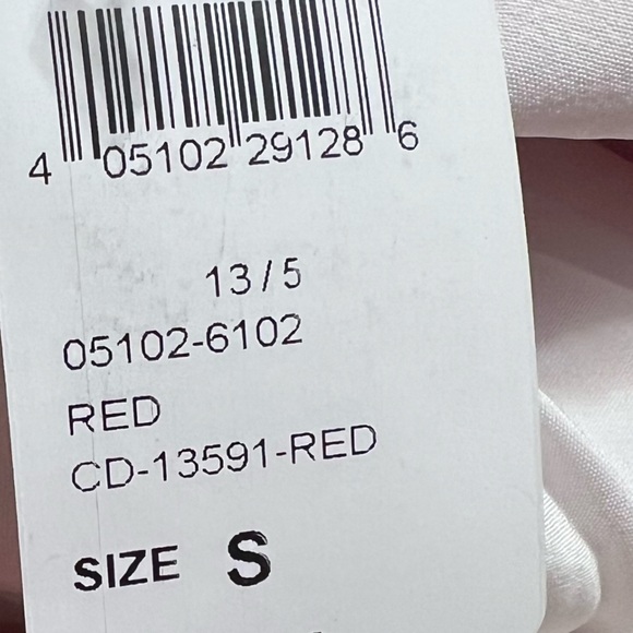 Cotton Candy LA milkmaid gingham mini dress red & white small NWT - Picture 11 of 12